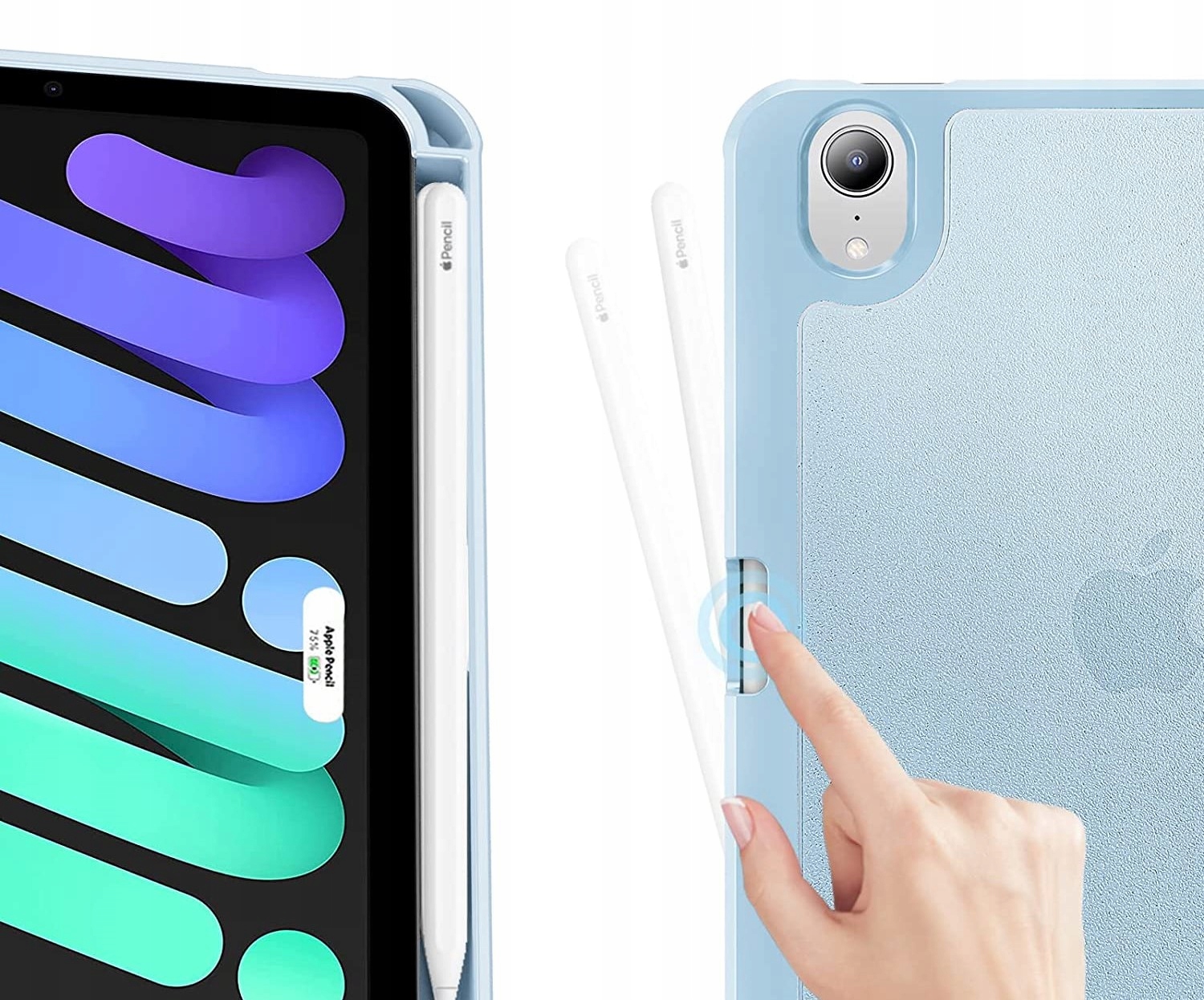 Etui z klapką do iPad Mini 6 niebieski ProCase Marka Inna