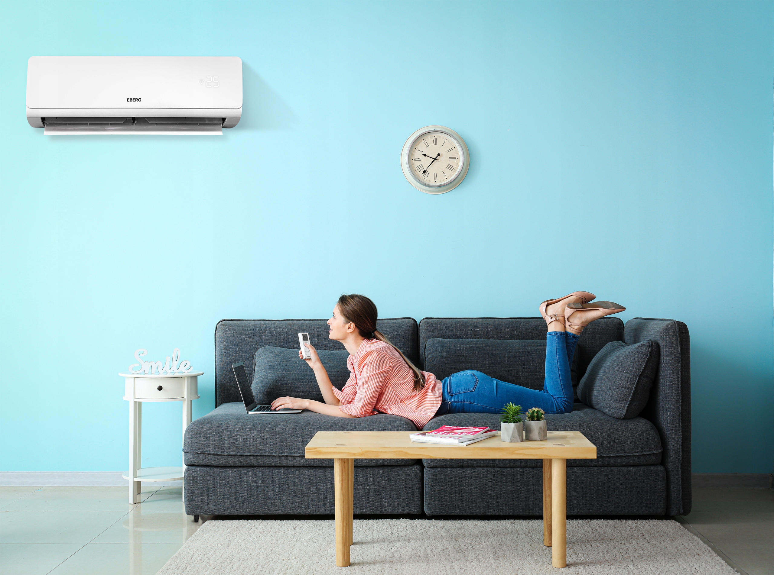 EBERG AORI 3.5 кВт ION Wi-Fi настінний кондиціонер настінного типу