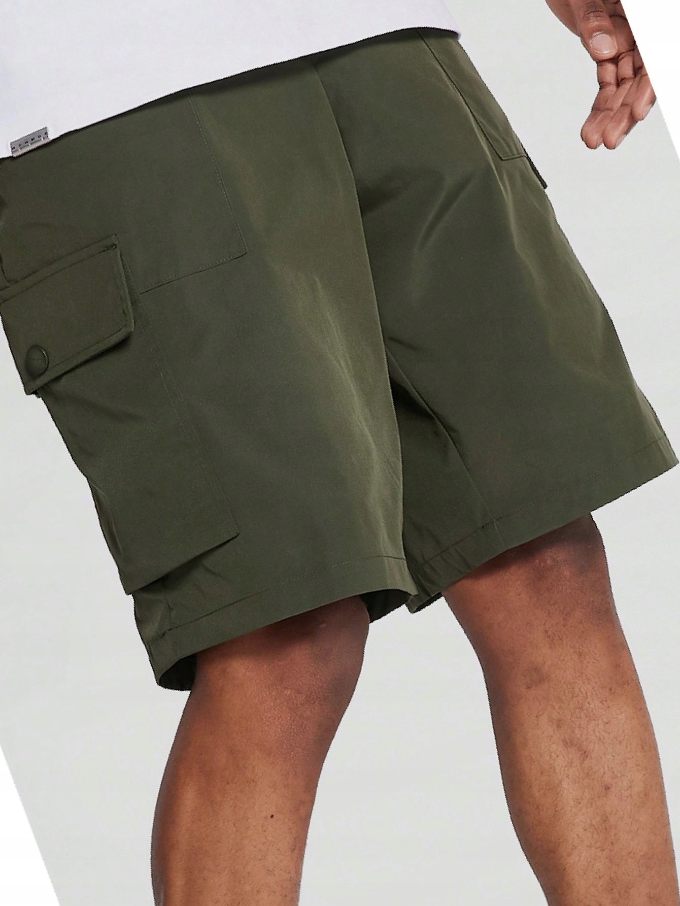 Kraťasy s kapsami Kapsáče na zip Zelené Casual Sumwon S