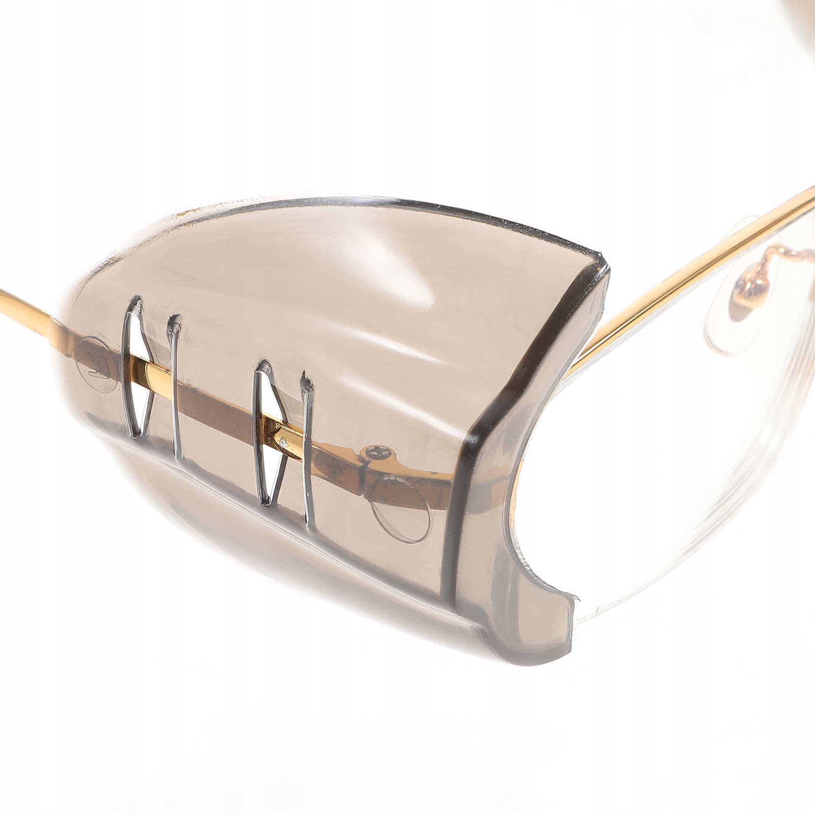 OKULARY OSŁONA BOCZNA PRZEZROCZYSTE 4 PARY Typ ochronne