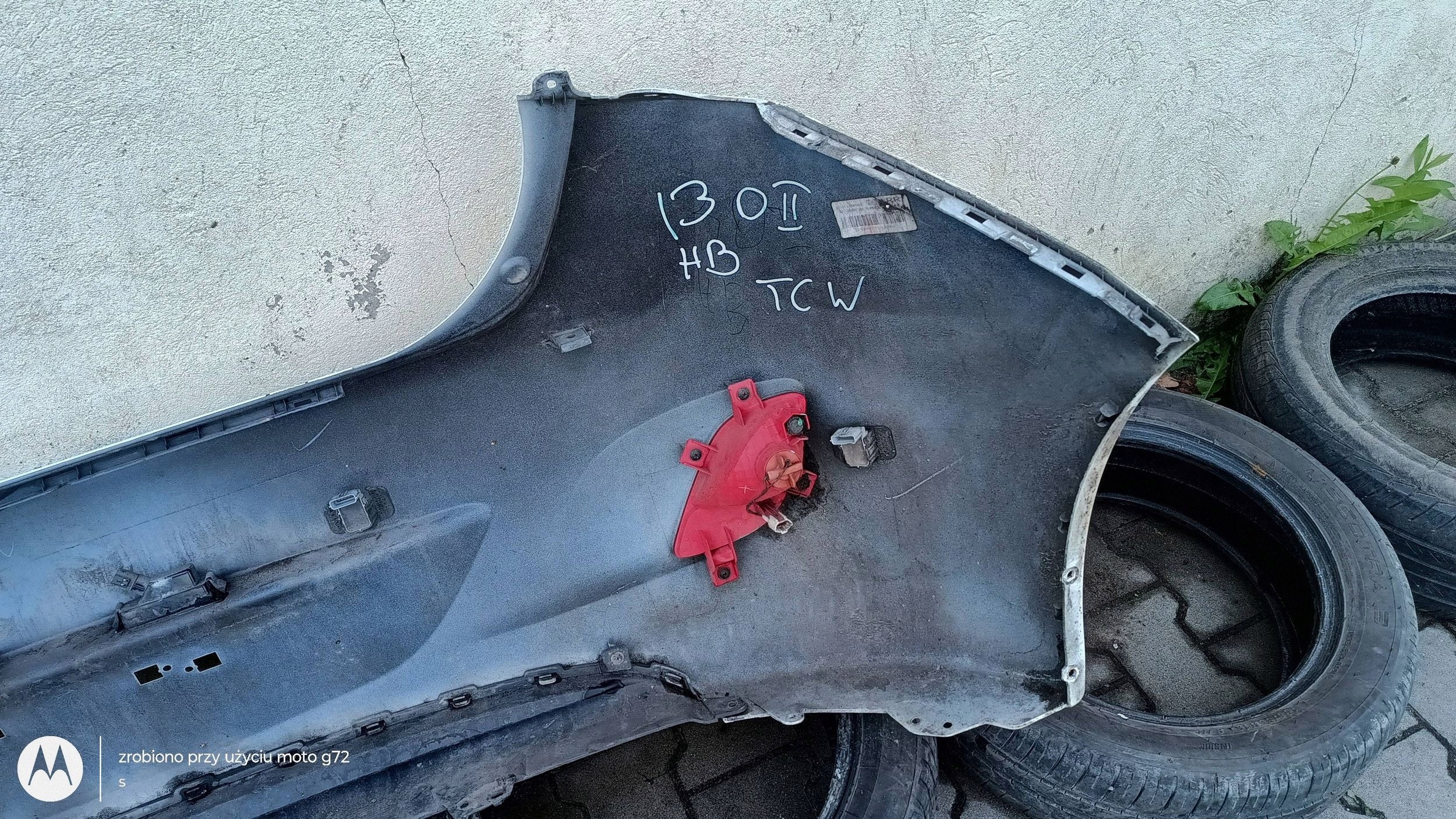 HYUNDAI I30 II HB bumper rear part rear PDC TCW 2013R