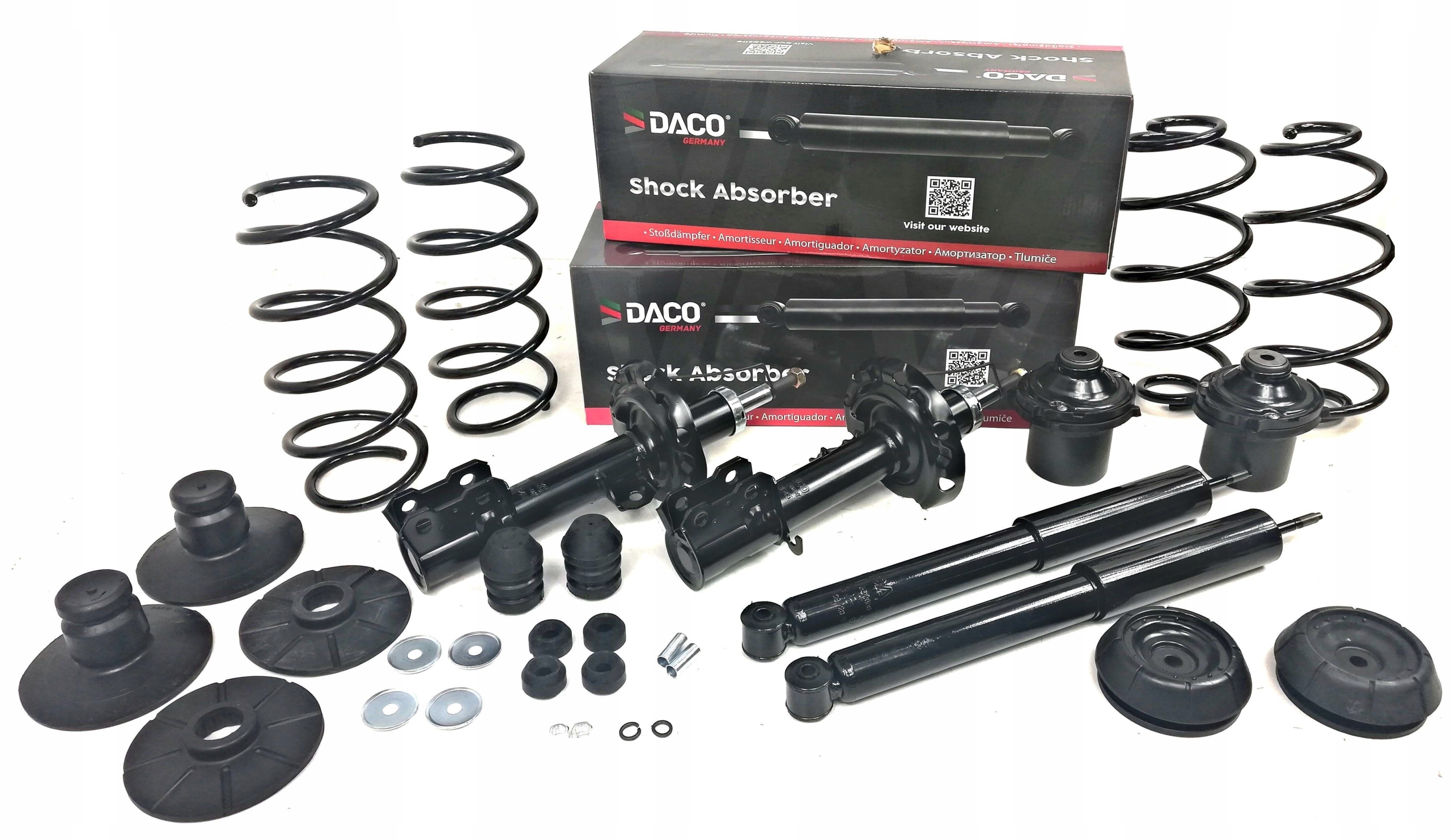 

Amortyzatory Sprężyny Poduszki Przód Tył Corsa C