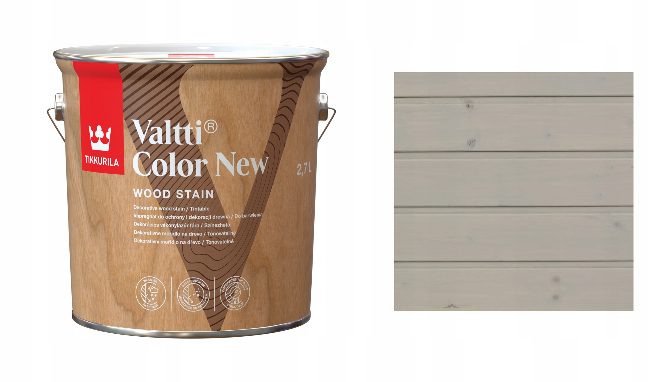Tikkurila Valtti Color New 2,7L 201A Ural Owl Ochranný Impregnát