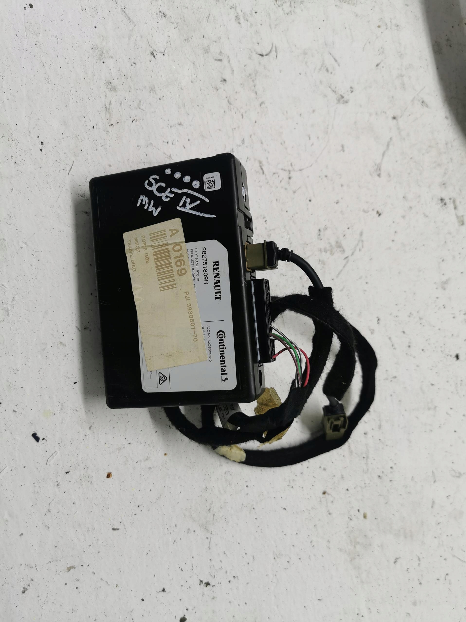 module control unit navigation devices RENAULT SCENIC IV 16