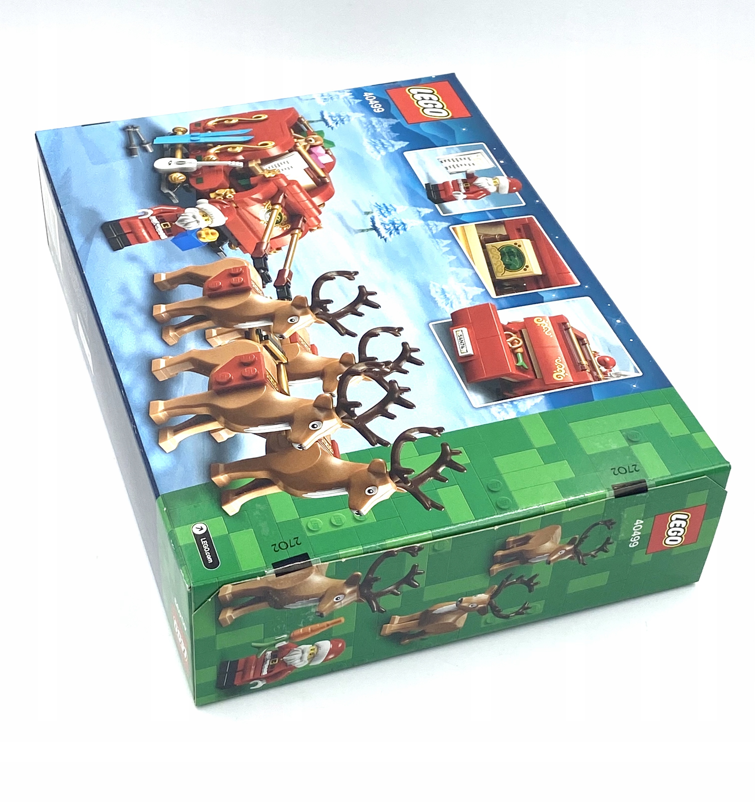 NOWE LEGO 40499 Sanie Świętego Mikołaja Marka LEGO