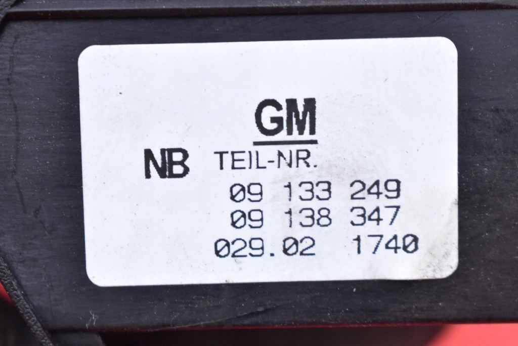switch light switch 09133249 OPEL ZAFIRA A 99-03