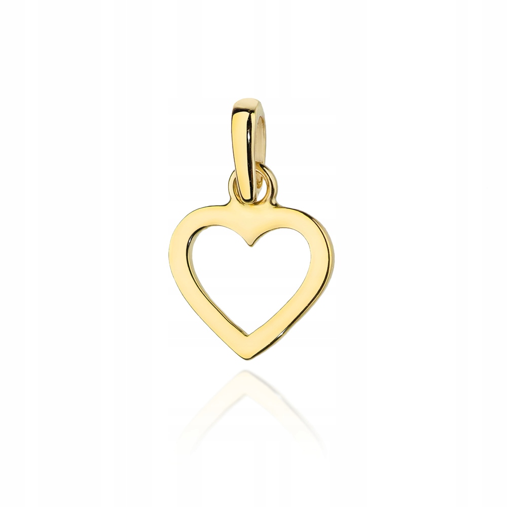 

Złota Zawieszka Wisiorek pr. 333 Serce Serduszko