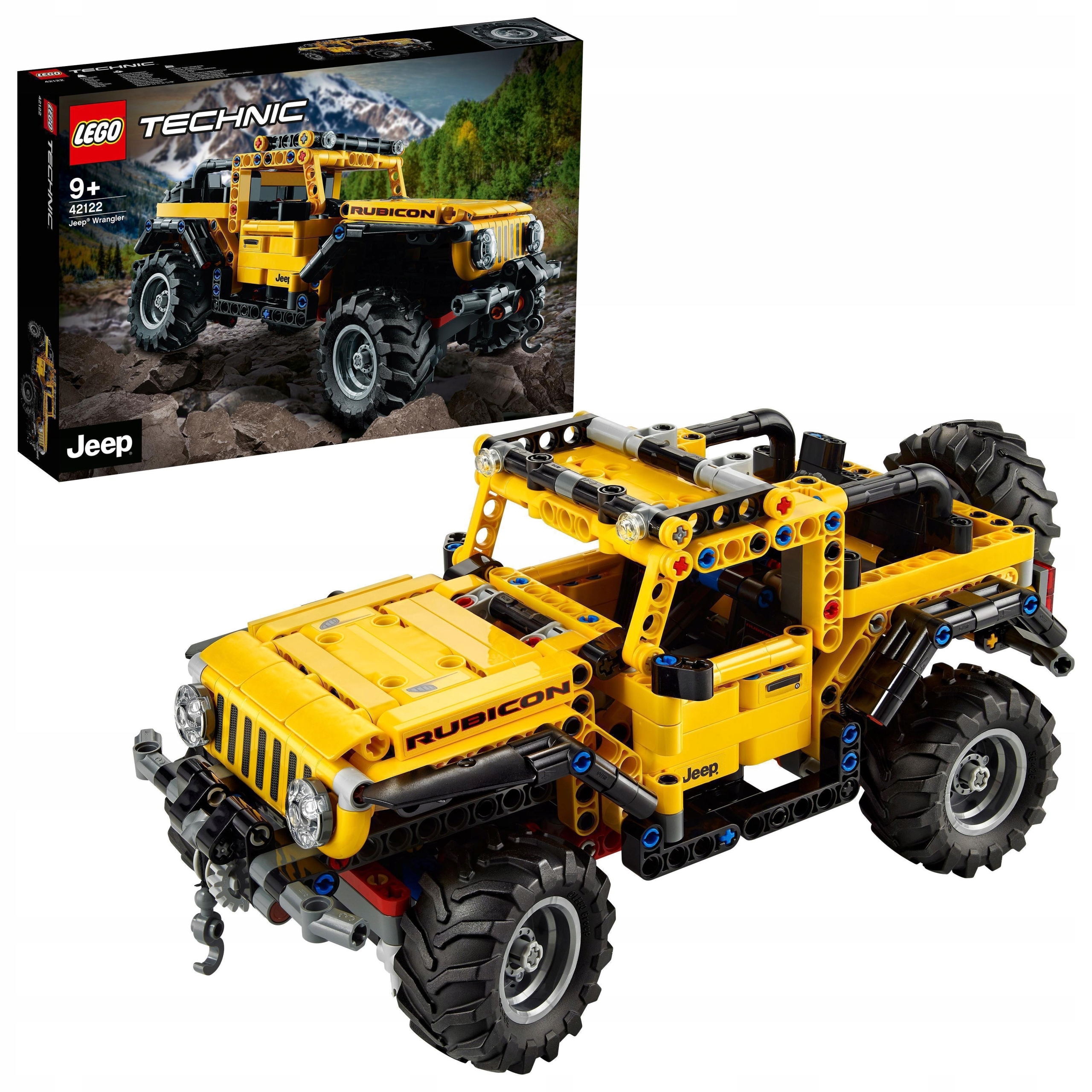 

Lego Technic 42122 Jeep Wrangler Rubicon Klocki