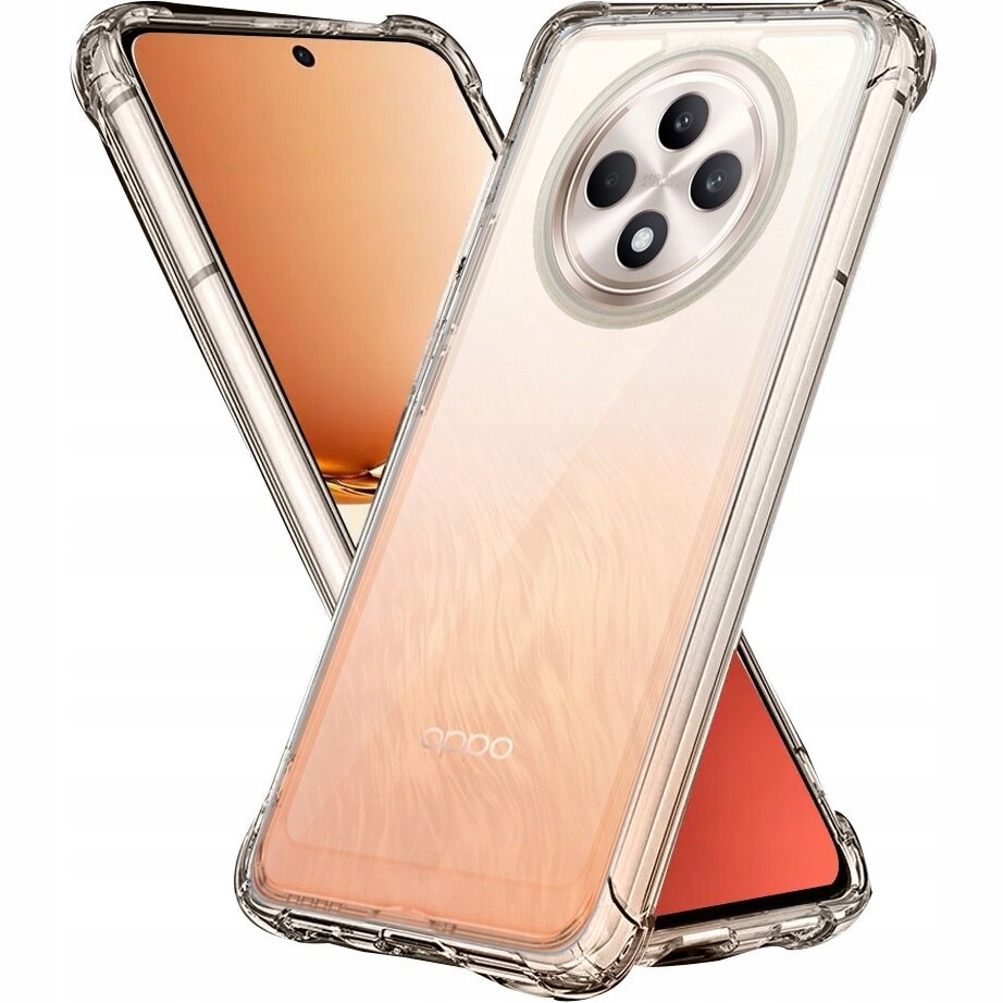 ETUI SILIKONOWE DO OPPO RENO 12FS / 12F PRZEZROCZYSTE CASE OBUDOWA FUTERAŁ