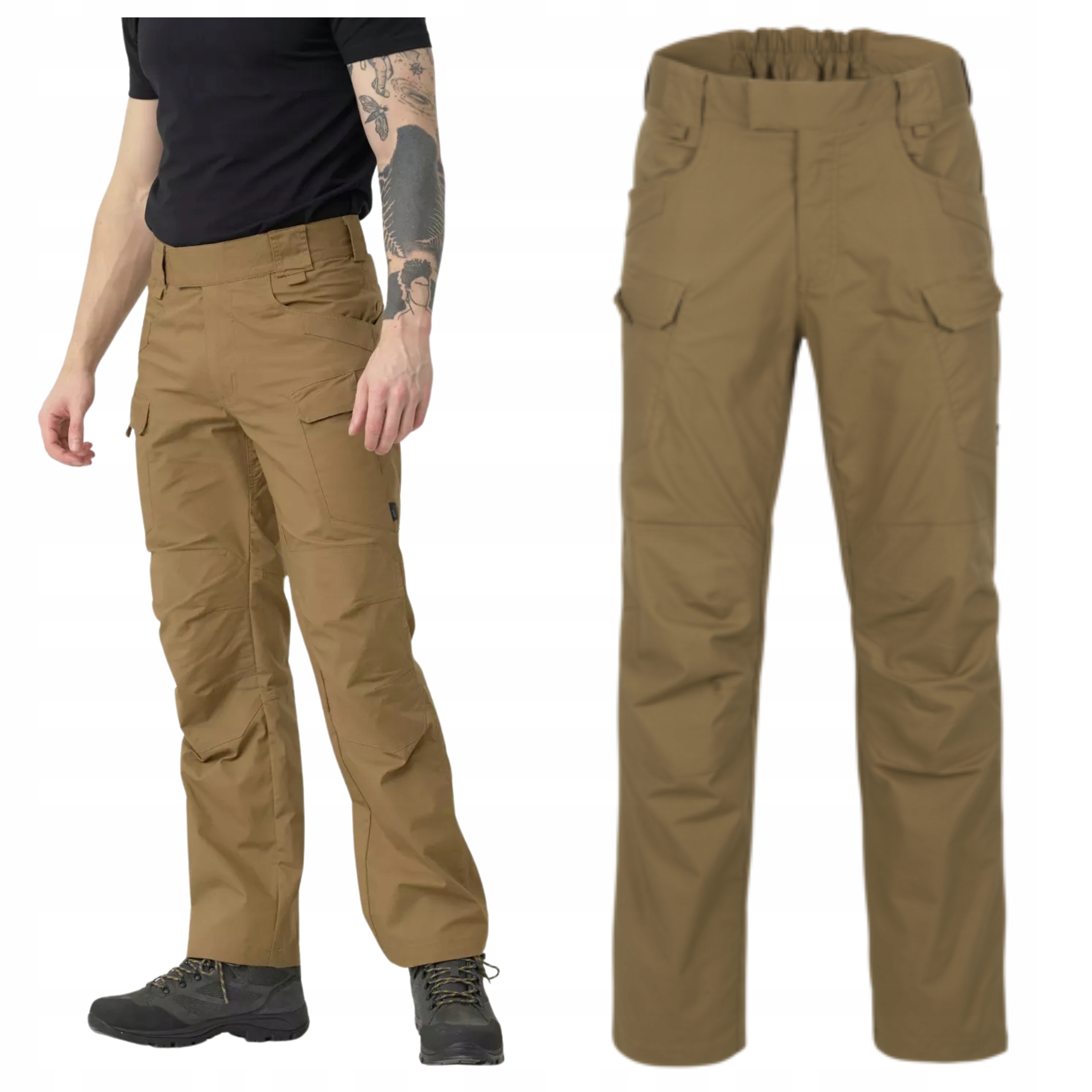 Pánské Pracovní Kalhoty Helikon Utp Bojovky Taktické Coyote 3XL Regular