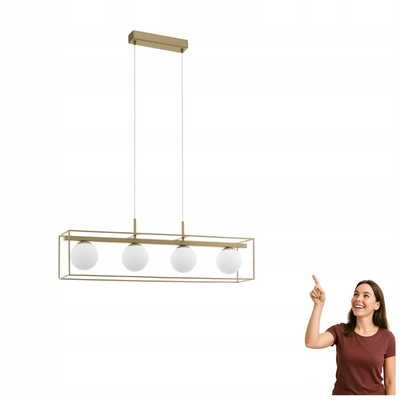 Závesná lampa Vallaspra 97793 Eglo