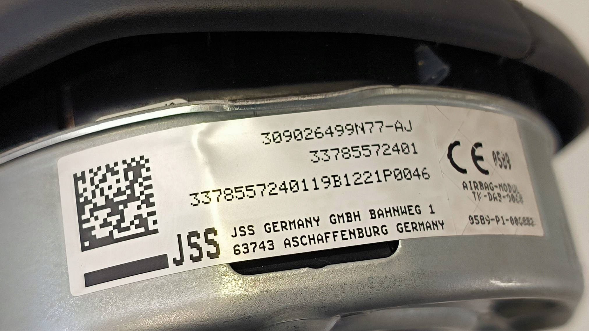 airbag airbag BMW 5 530D G30