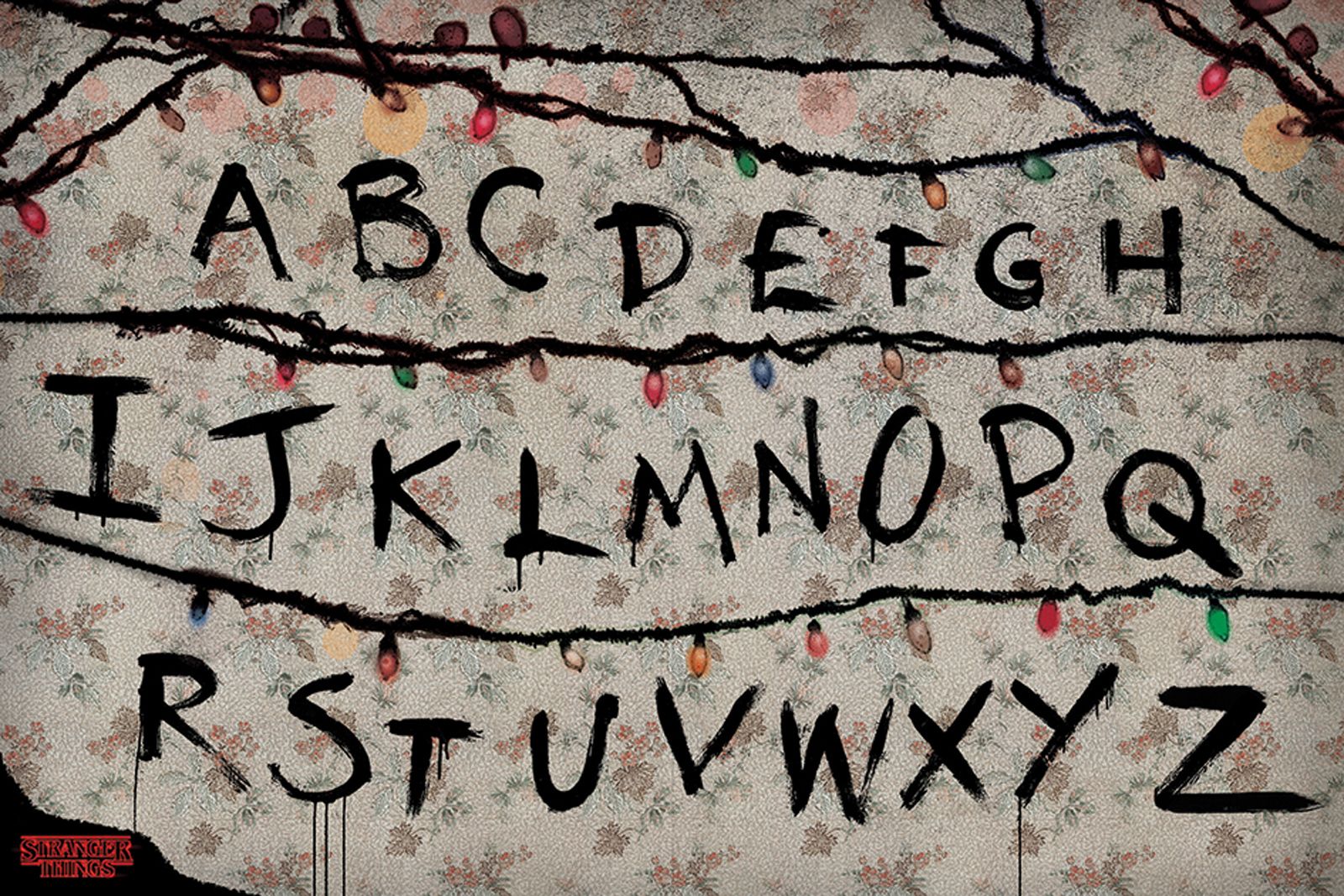 

Plakat z filmu Stranger Things R, U, N 91,5x61 cm