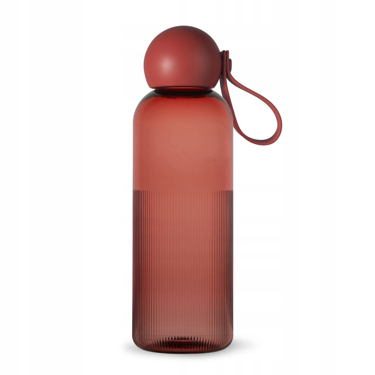 Sagaform Ture butelka na wodę 600ml ciemno czerwona