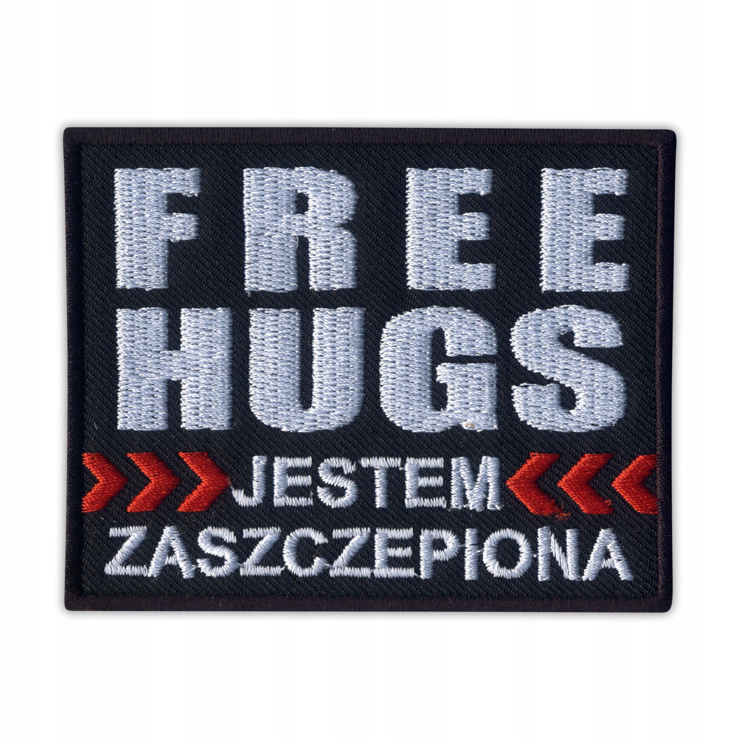 

Naszywka Free Hugs > Jestem Zaszczepiona <