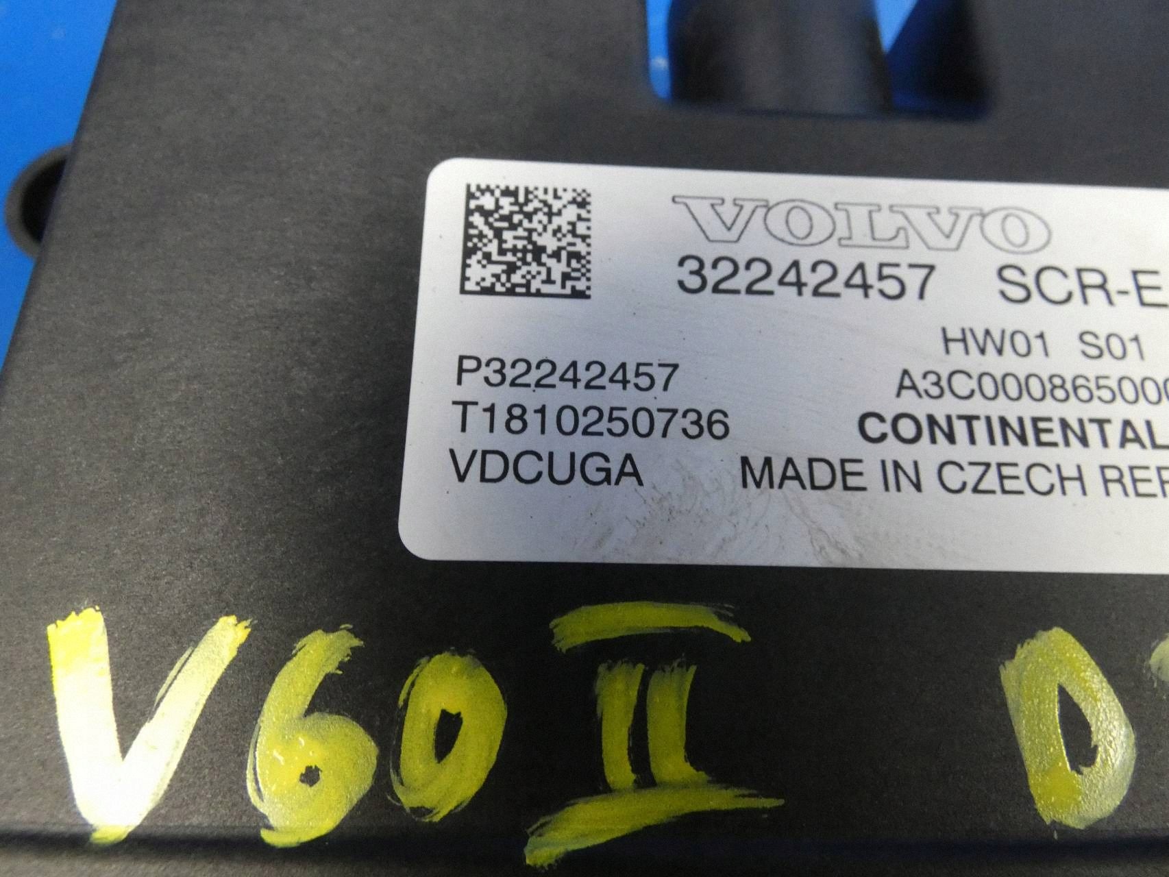 VOLVO V60 II S60 III 18- XC60 II V90 XC90 module control unit ADBLUE