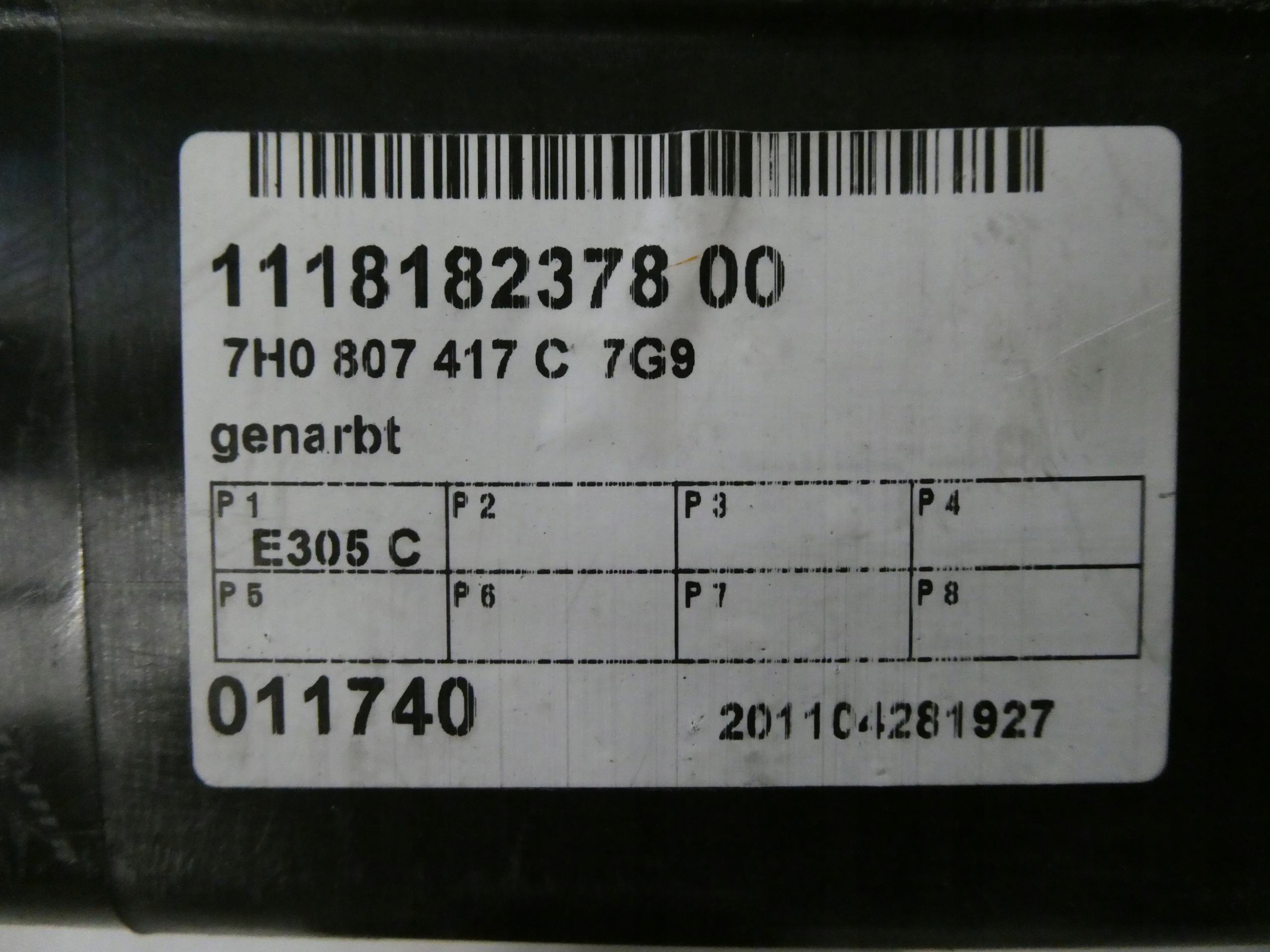 BELKAZ der Stoßstange heck VW TRANSPORTER T5 LIFT
