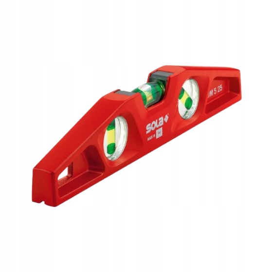 Vodováha Ukazatel Hladiny A Svislosti MM 5 25 CM 01331401 Sola