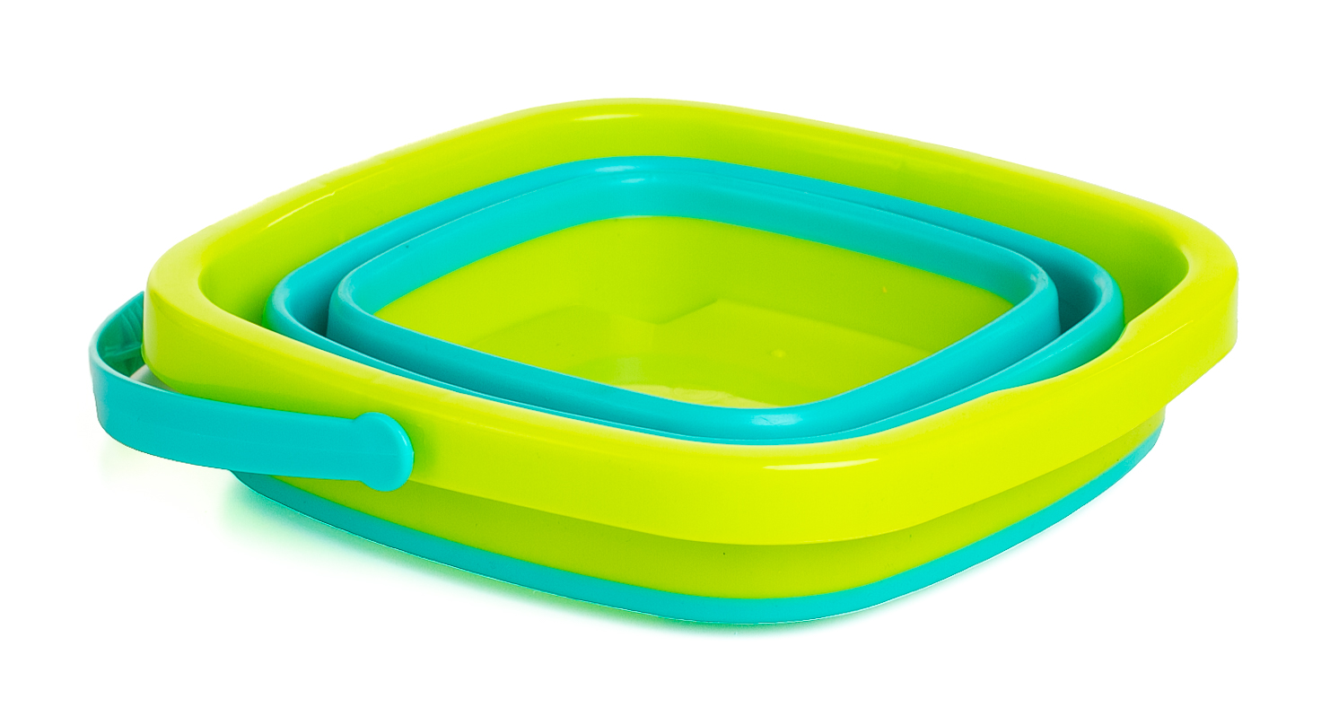 SKŁADANE WIADERKO Silikonowe do PIASKOWNICY Piasku Rodzaj wiaderko