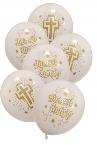 Balony Pierwsza Komunia Św. 30cm    6szt. — 4