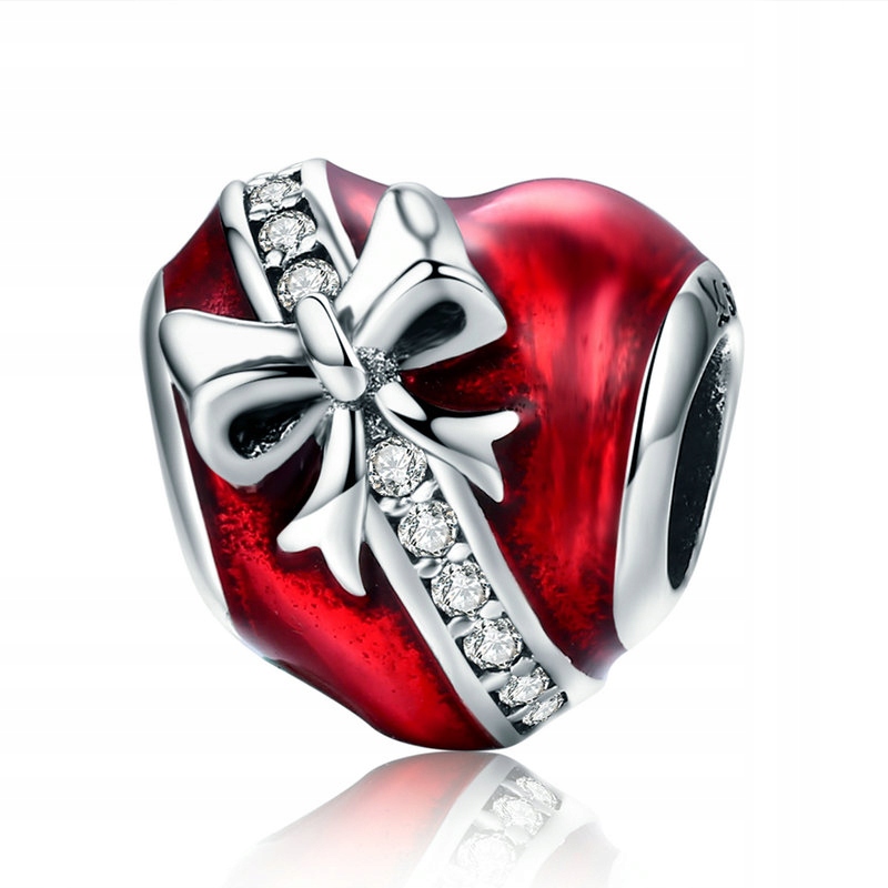 

Charms Czerwone Serce do Pandora na Walentynki