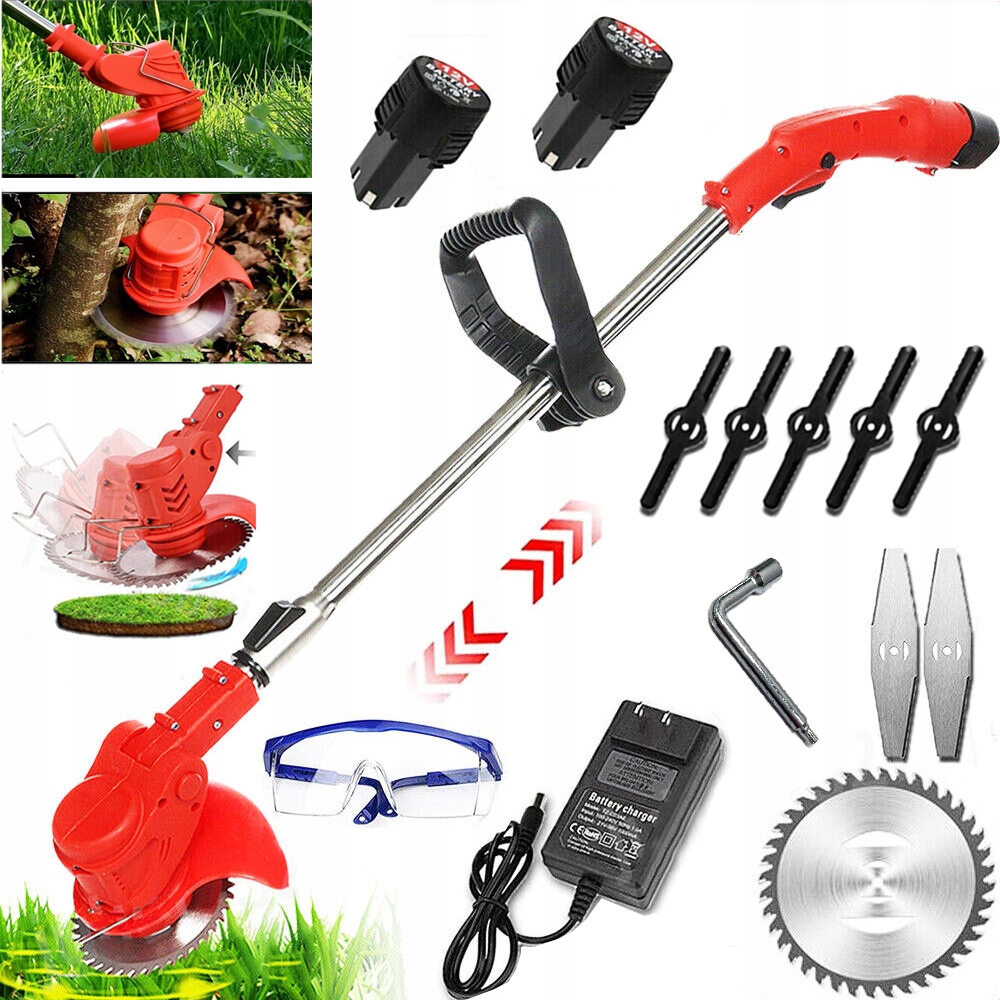 Bezdrátová Zahradní Sekačka Na Trávu Trávy