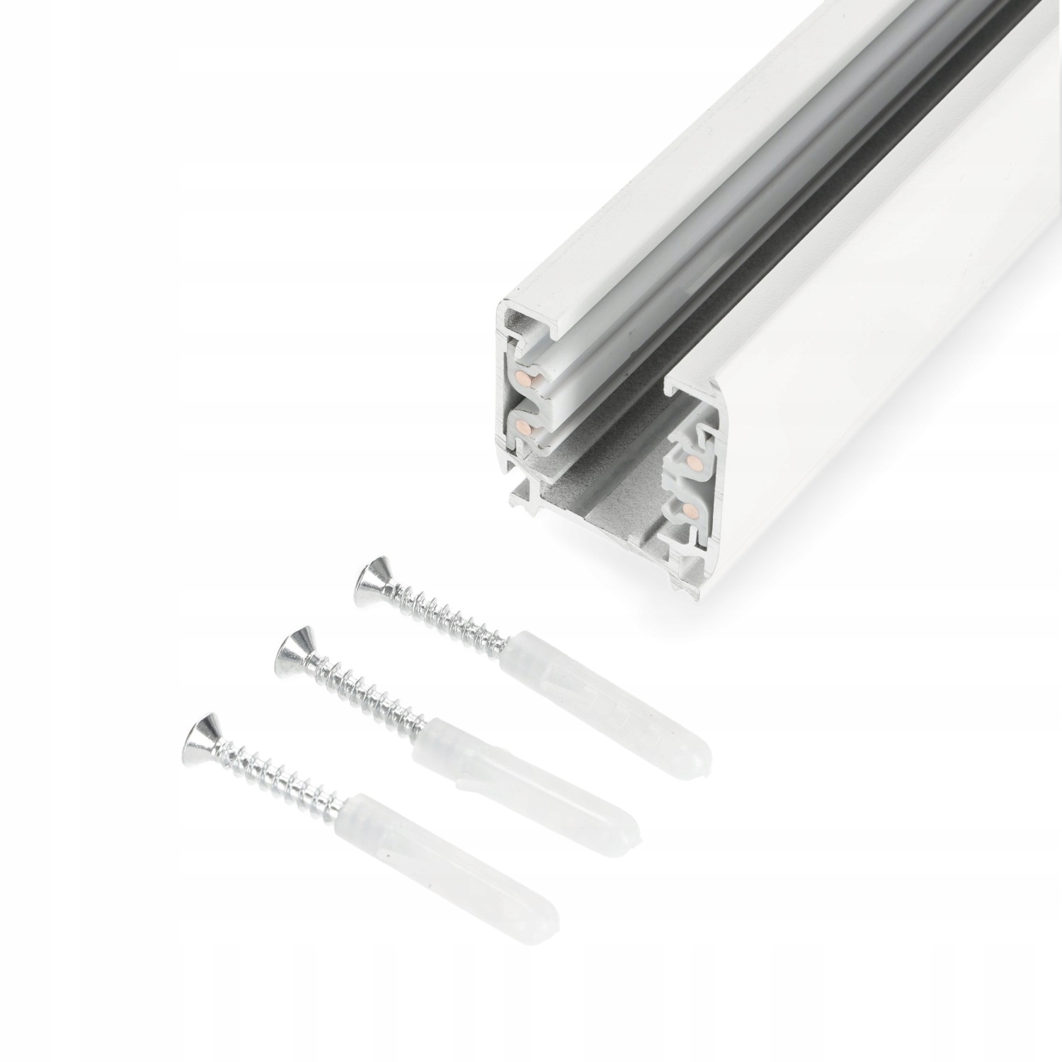 Szyna oświetleniowa 3-fazowa 1m BIAŁA do LED NEXTRACK Kod producenta NTTS1BP