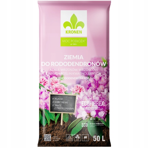 

Kronen Podłoże Ziemia do Rododendronów 20L