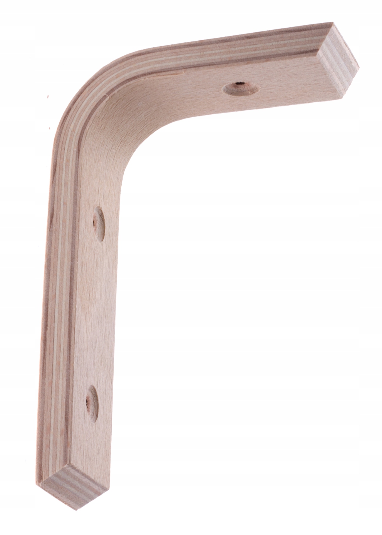 

Drewniany Wspornik Do Półek 15x10cm Buk Sklejka