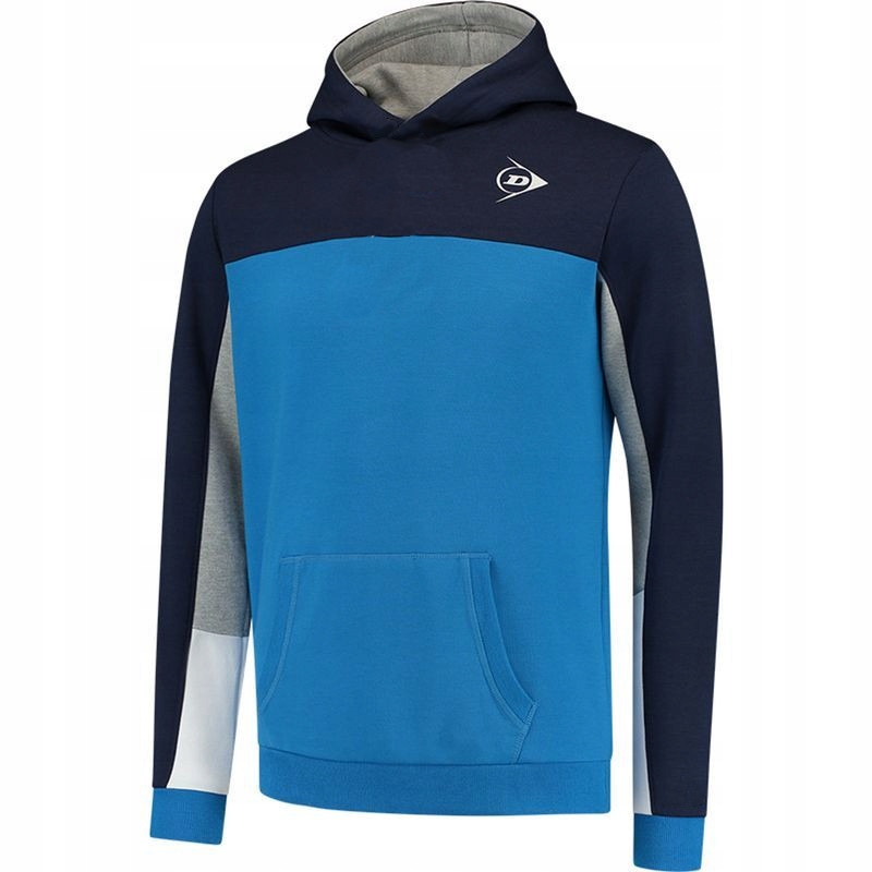 Dětská Mikina Dunlop Essentials Hooded Sweat Kids Navy/malibublue 140
