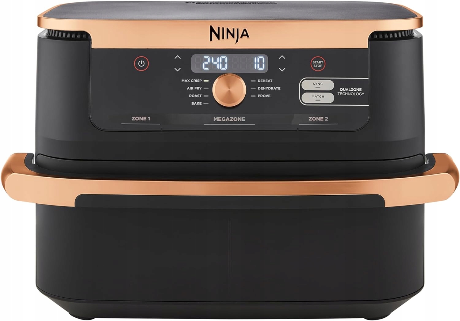 Frytkownica beztłuszczowa Ninja Foodi FlexDrawer Dual Zone AF500EUCP 10,4L