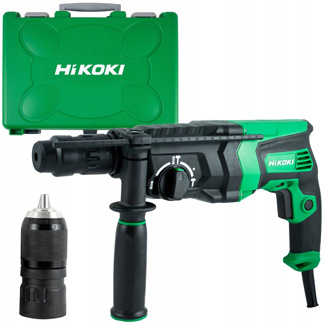 

Młotowiertarka Sds+ 830W 2,9J HiKOKI DH26PMC Wsz