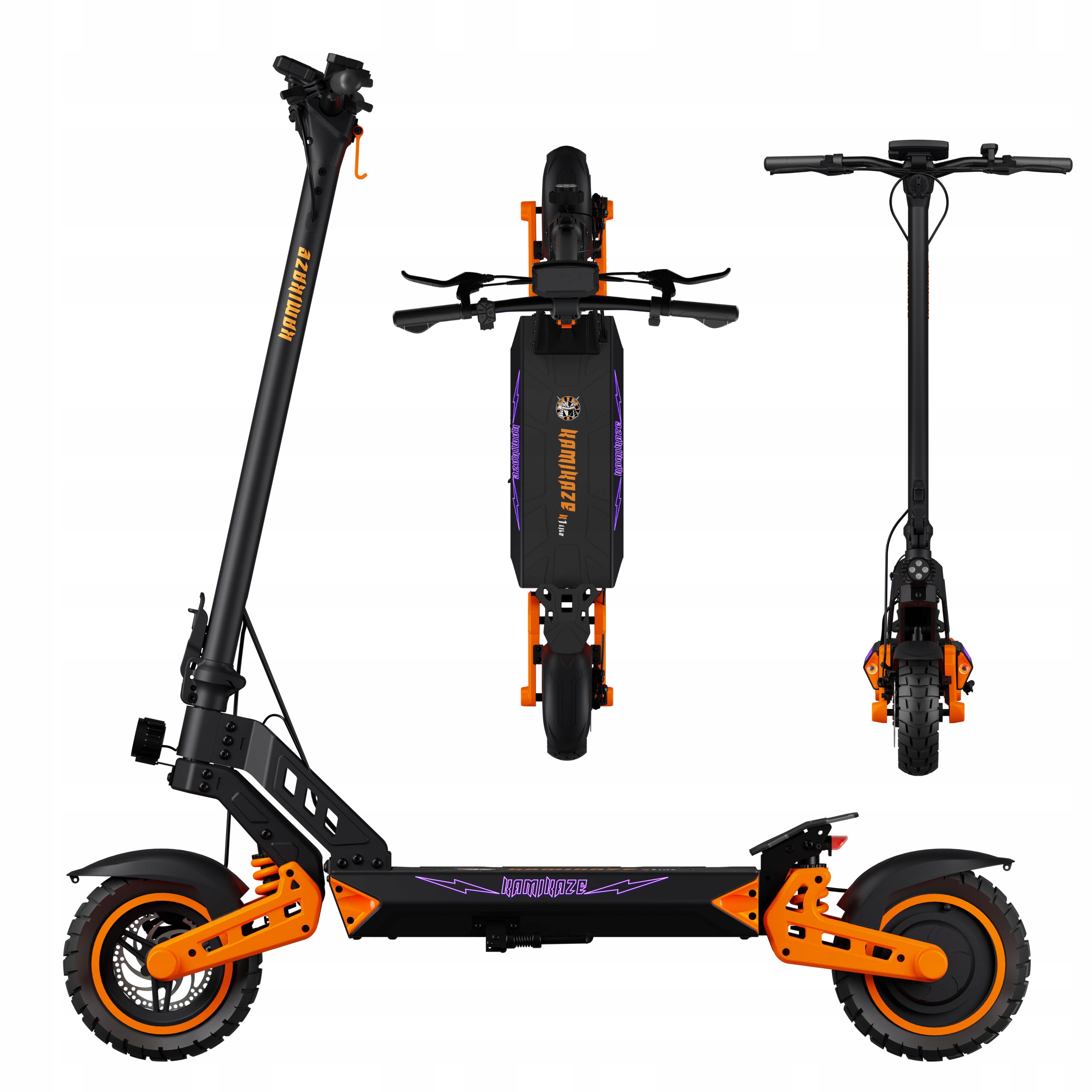 Pojazd Kamikaze K1 Lite 800W 48V Bateria 13,5Ah Koła 10” Prędkość 45 km/h