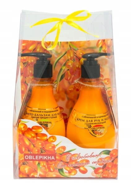 Sada Krém na ruce a na nohy 2x275 ml Rakytníkový