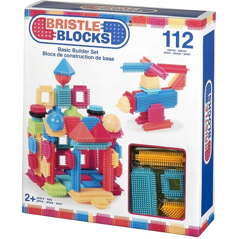

B.toys Klocki Jeżyki Bristle Blocks 112 El BX3091
