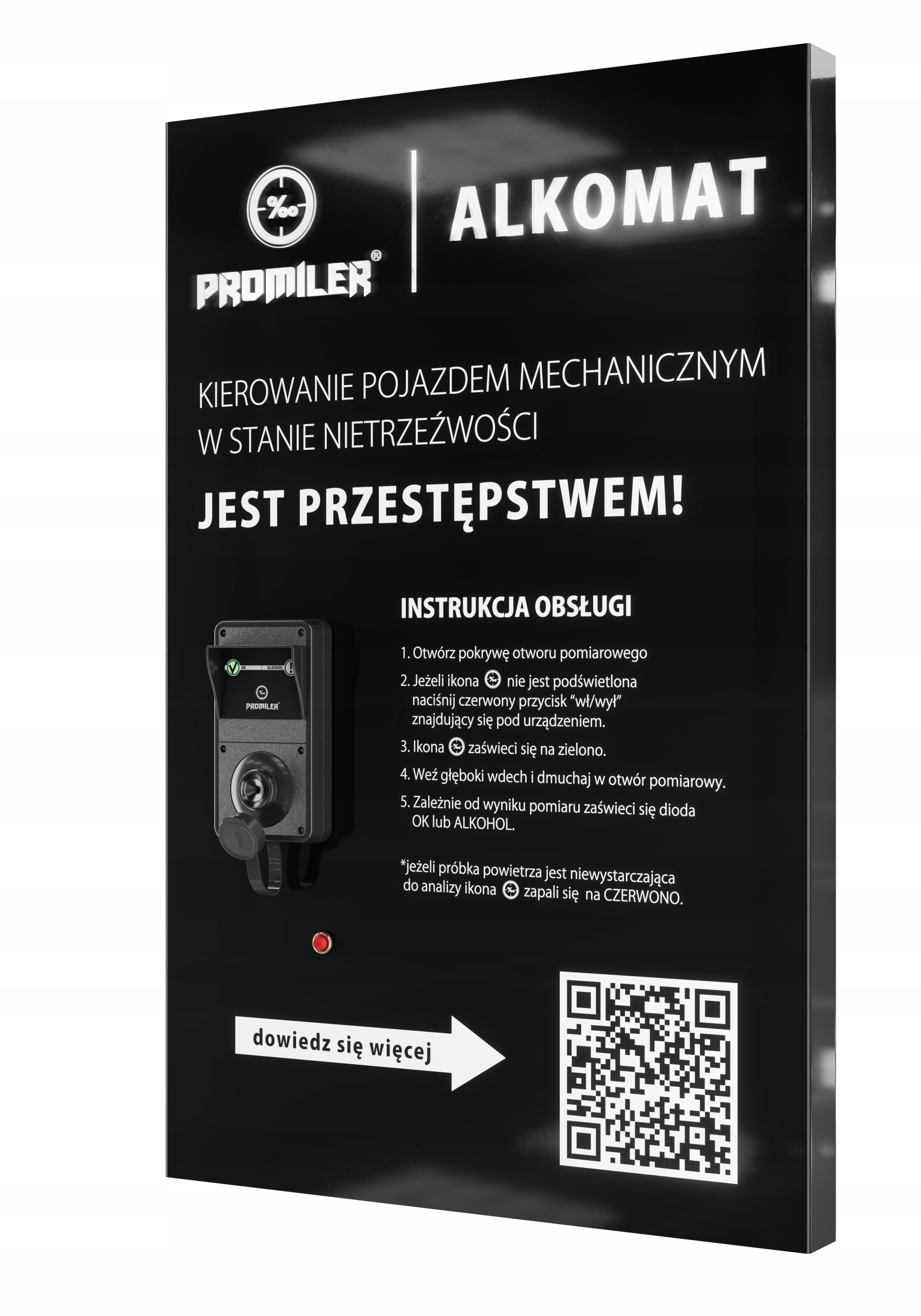 ALKOMAT EBS-010 PUNKT POMIAROWY Producent Promiler