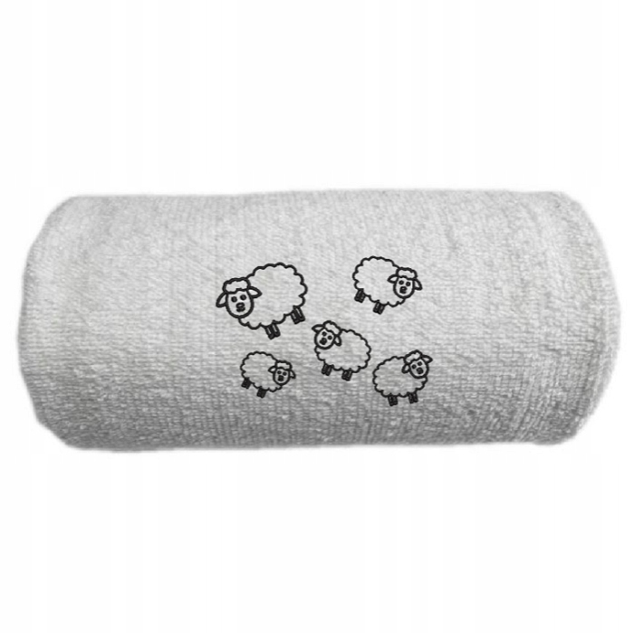 

Ręcznik duzy z haftem Wielkanoc Baranek Owieczka