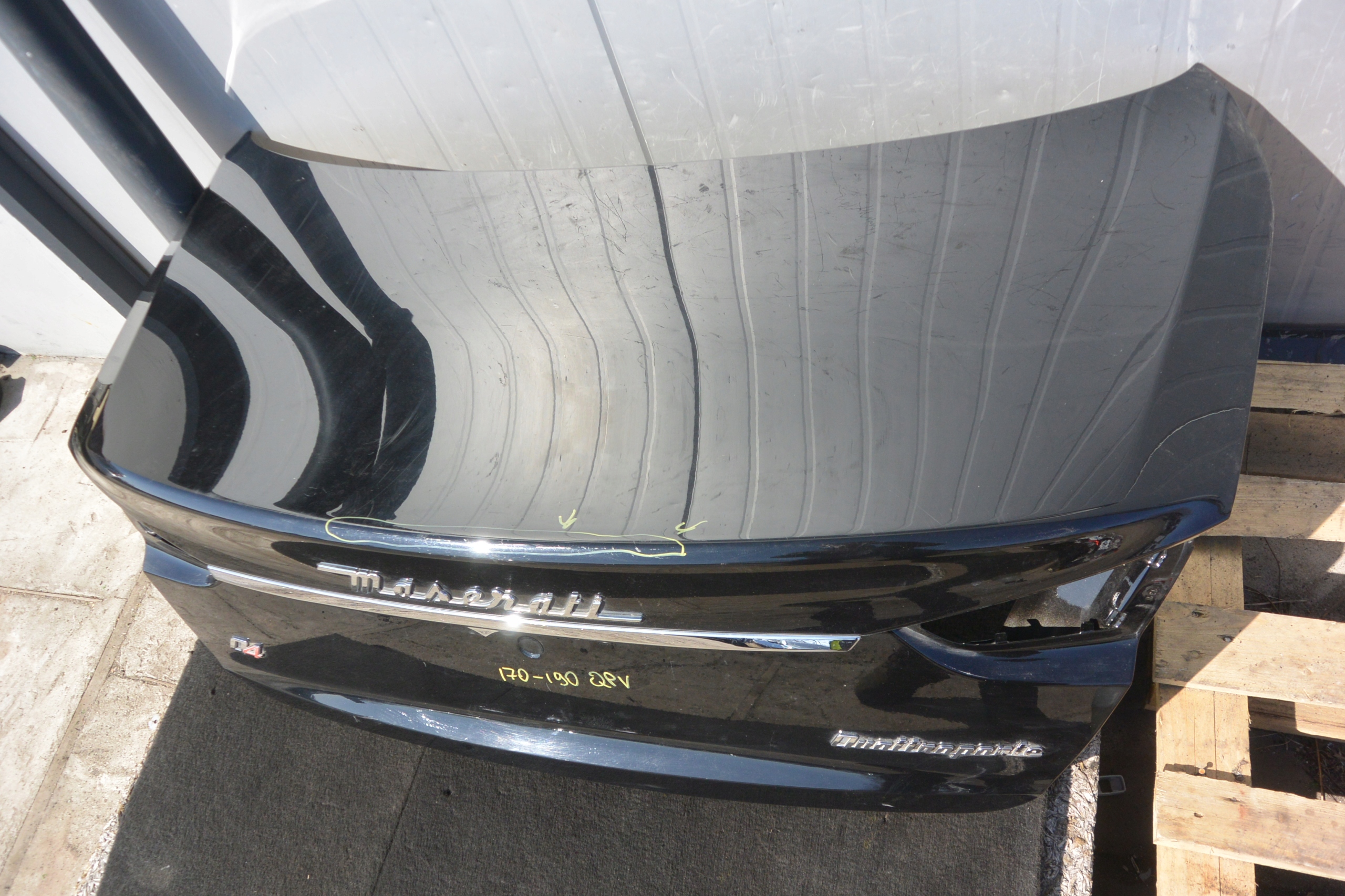 MASERATI QUATTROPORTE VI trunk door boot NERO 13