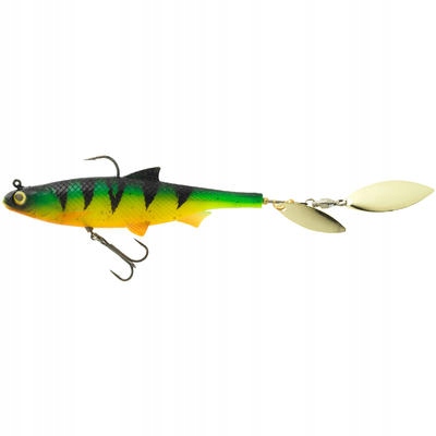 Miękka przynęta Roachspin 120 Firetiger