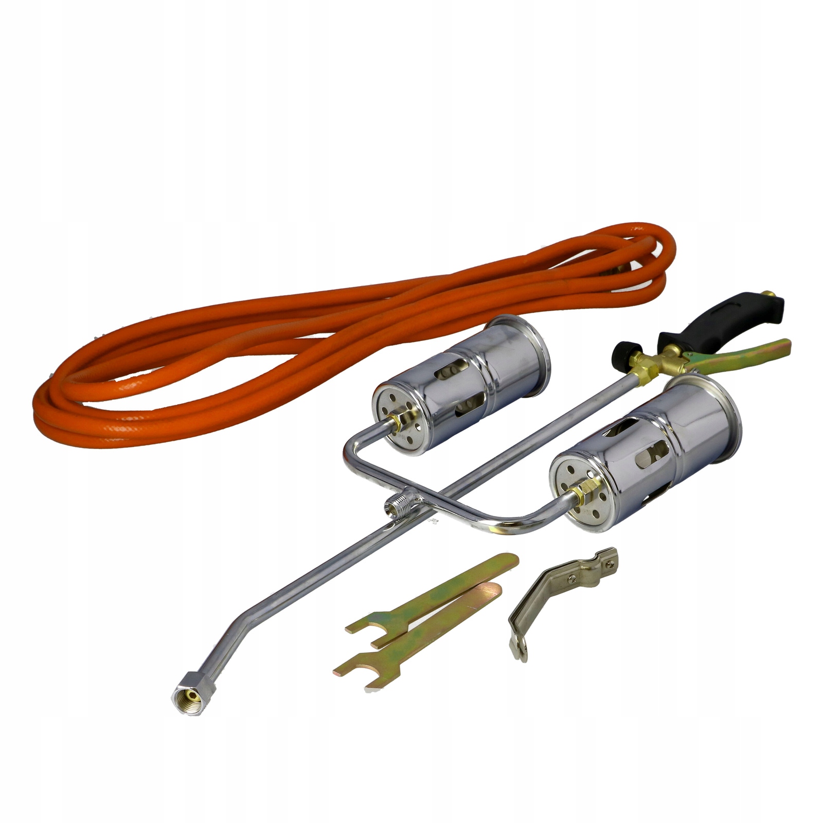 Faster Tools hořák na papuče 2 trysky 60 mm, 500 mm, hadice 5 m