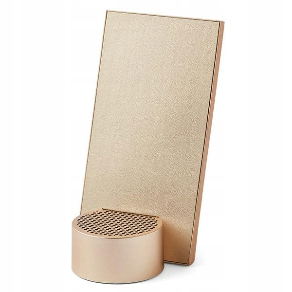 Lexon City Energy Pro 10W indukční nabíječka s bluetooth reproduktorem, světle šedá