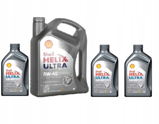 OLEJ SHELL HELIX ULTRA 5W40 5W-40 7L NOWY + GRATIS