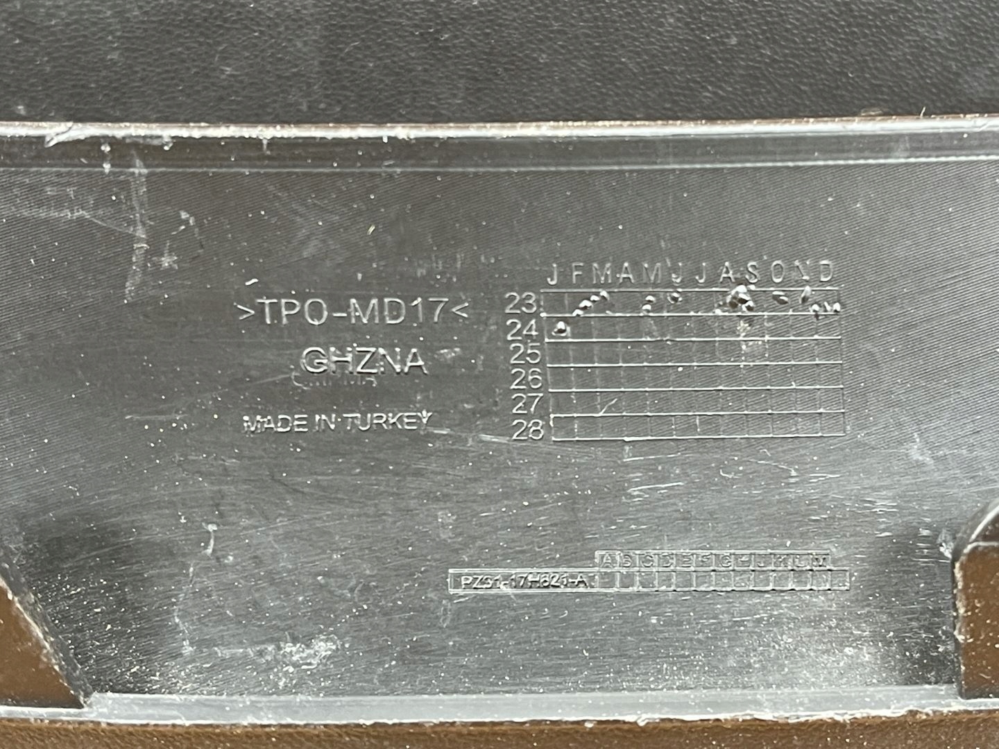 FORD TRANSIT CUSTOM II 2023- grid left of a bumper front PZ31-17H821-A