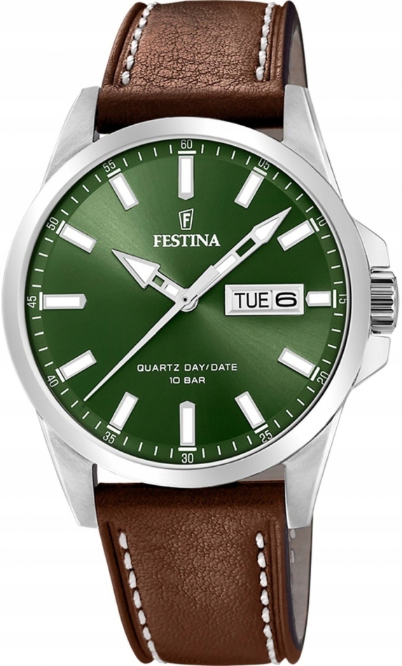 Pánské hodinky Festina 20358/5 zelené klasické