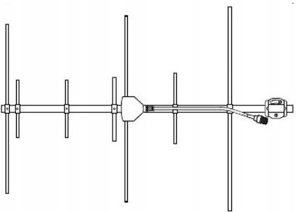 Diamond A1430S7 antena kierunkowa Vhf/uhf 3EL/5EL
