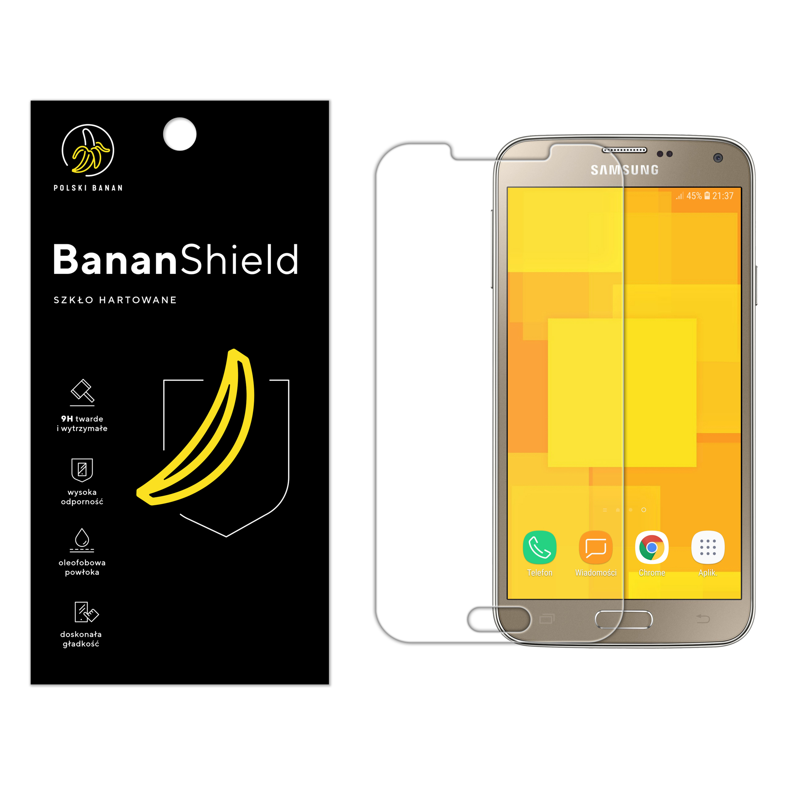 Szkło hartowane 9H BananShield do Samsung Galaxy S5