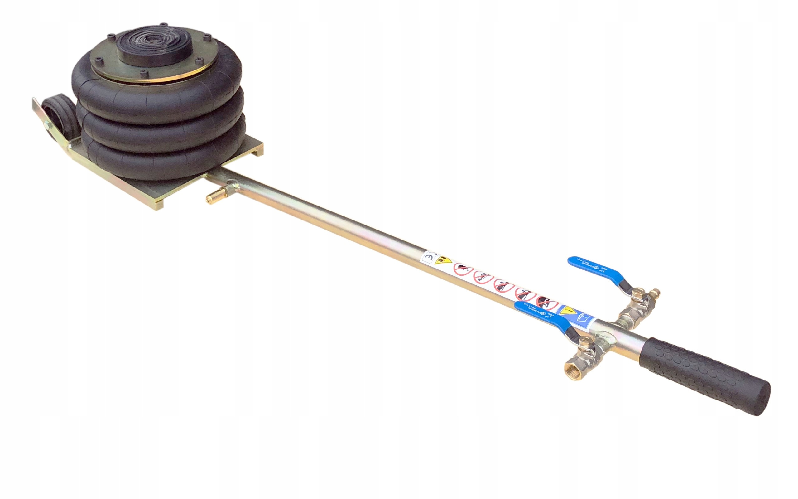 PODNOŚNIK SAMOCHODOWY PNEUMATYCZNY PODUSZKOWY - BAŁWANEK 3T GSP3 STIX Minimalna wysokość podnoszenia 140 mm