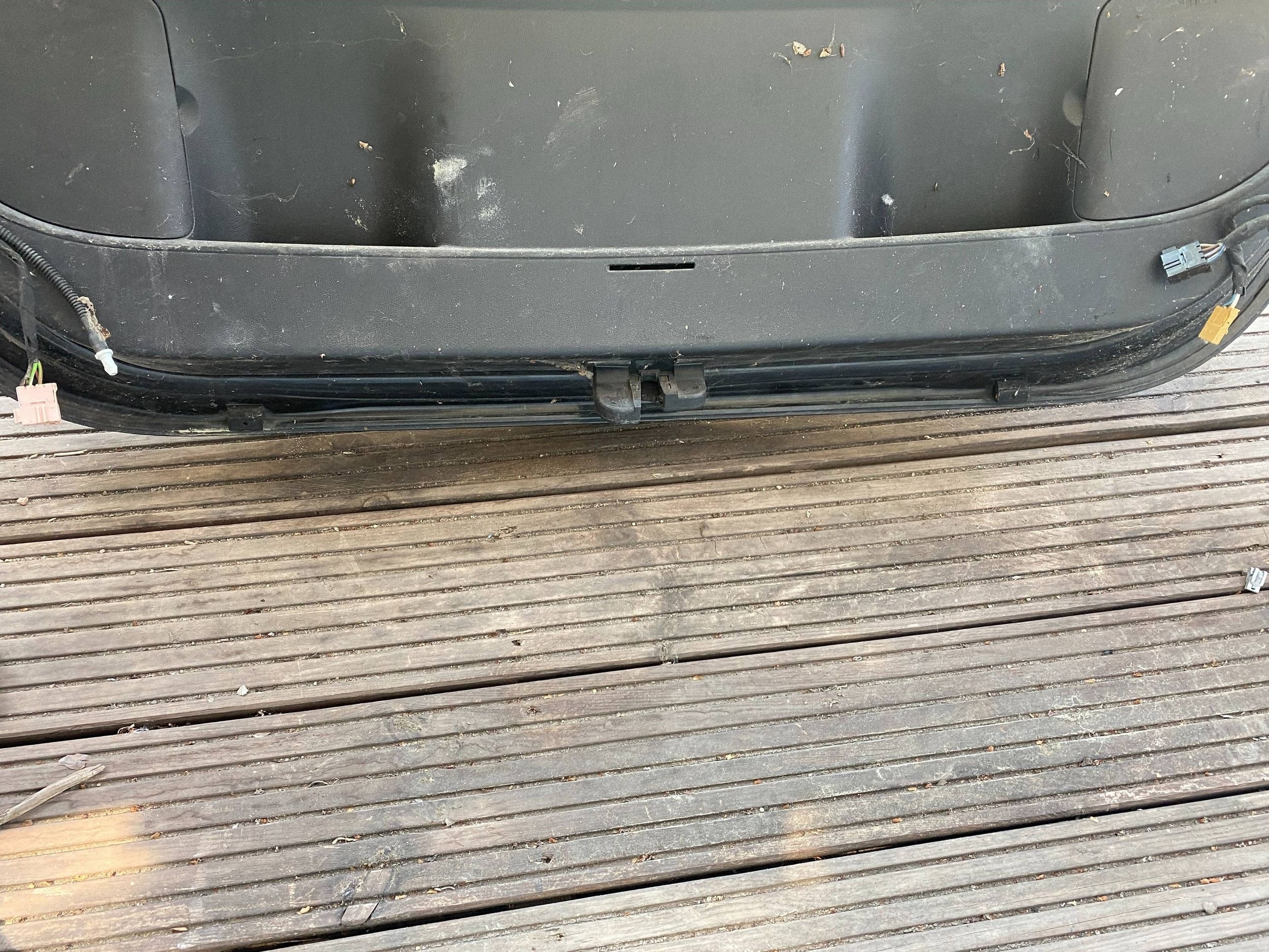 SEAT LEON II complete trunk door boot rear part rear black