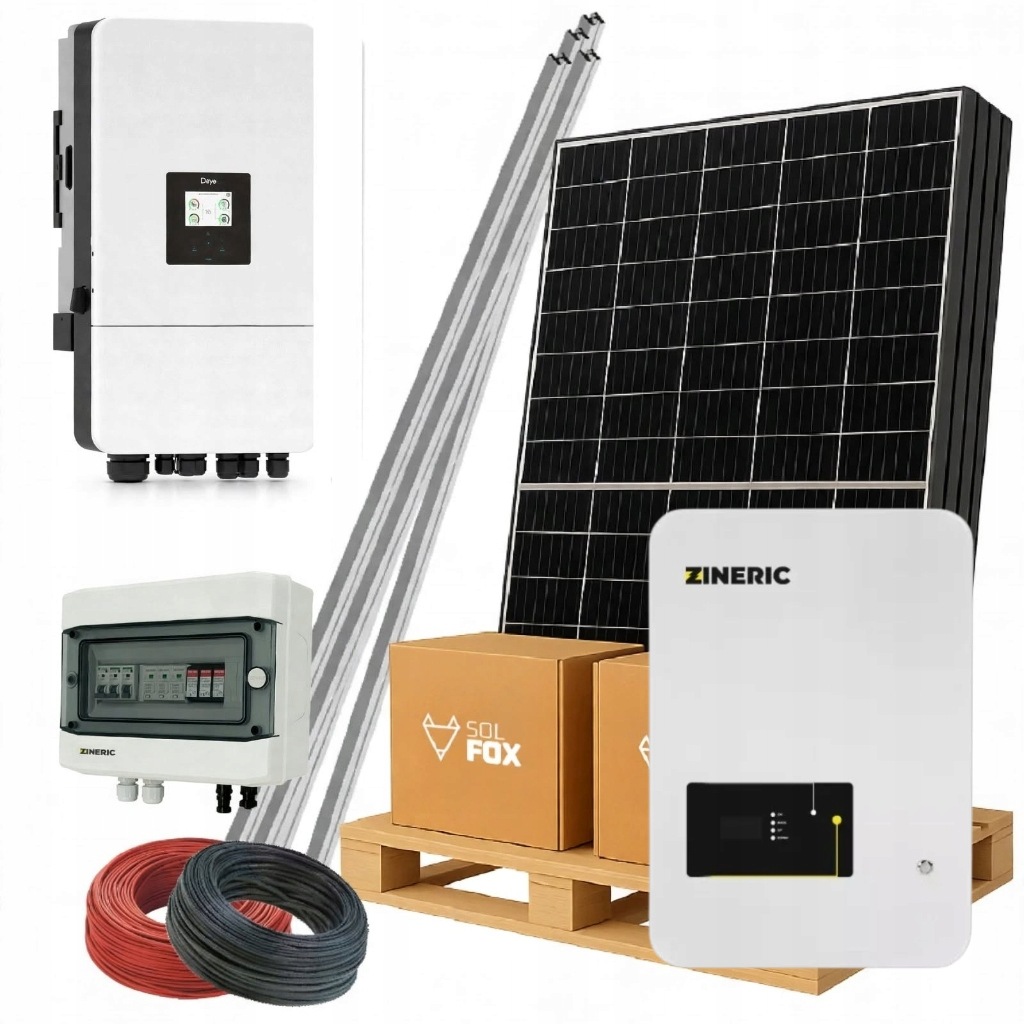 Hybridní fotovoltaická sada 6 kW