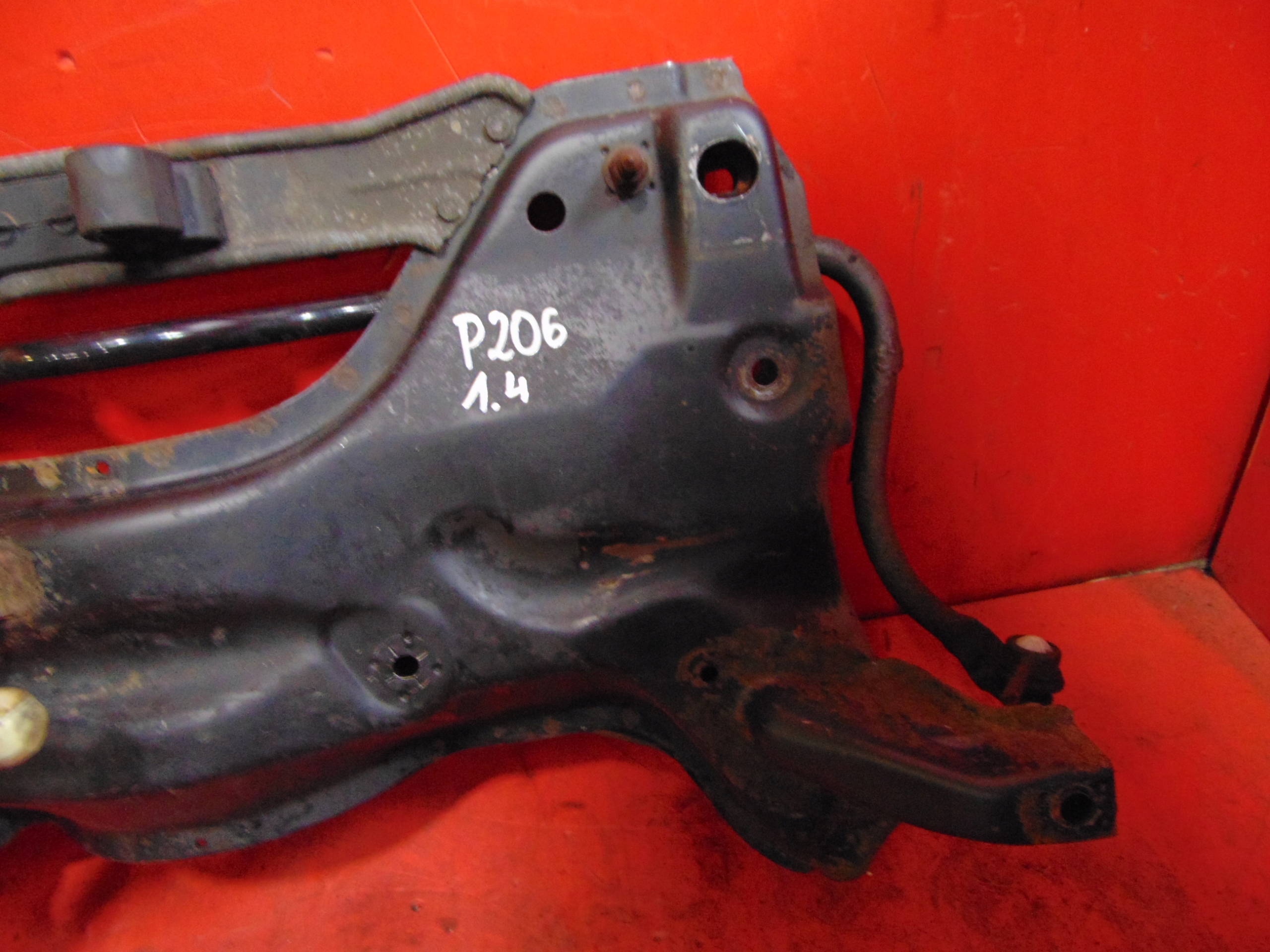 PEUGEOT 206 axle beam subframe axle beam TRAWERS front front